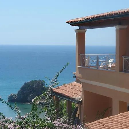 Tonia With Sea View And Garden - Beach, Corfu Apartment Pelekas